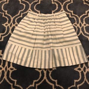 Madewell Dockstripe Skirt